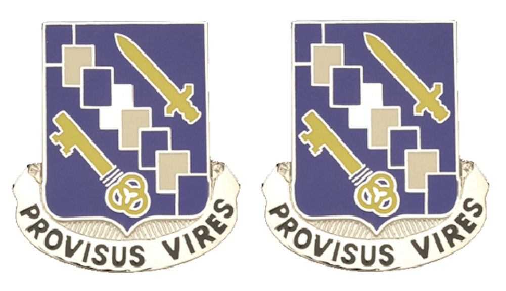 34th Support Battalion Distinctive Unit Insignia - Pair