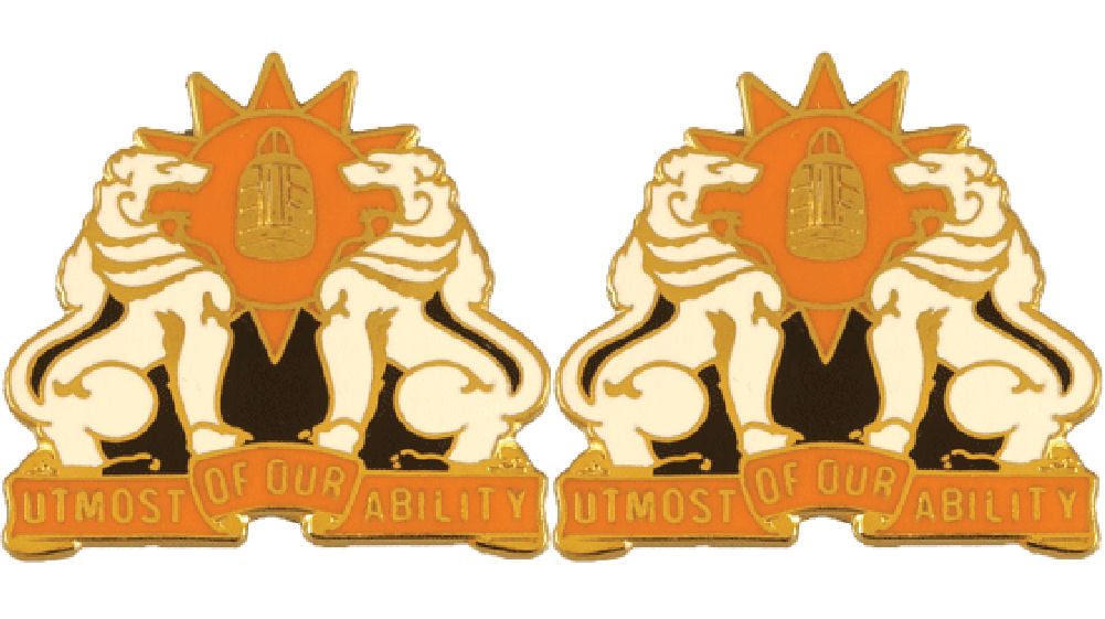 35th Signal Brigade Distinctive Unit Insignia - Pair