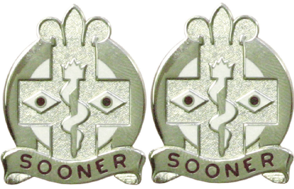 44th Evacuation Hospital Distinctive Unit Insignia - Pair