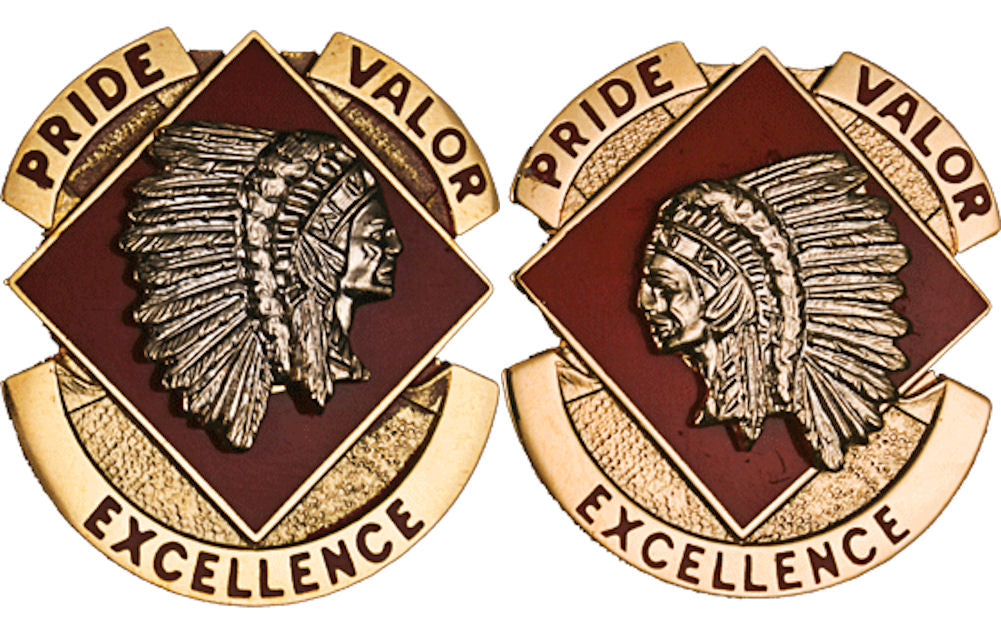45th Field Artillery Brigade Distinctive Unit Insignia - Pair