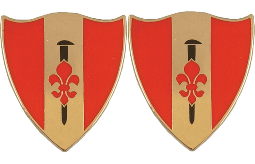 46th Engineering Battalion Distinctive Unit Insignia - Pair