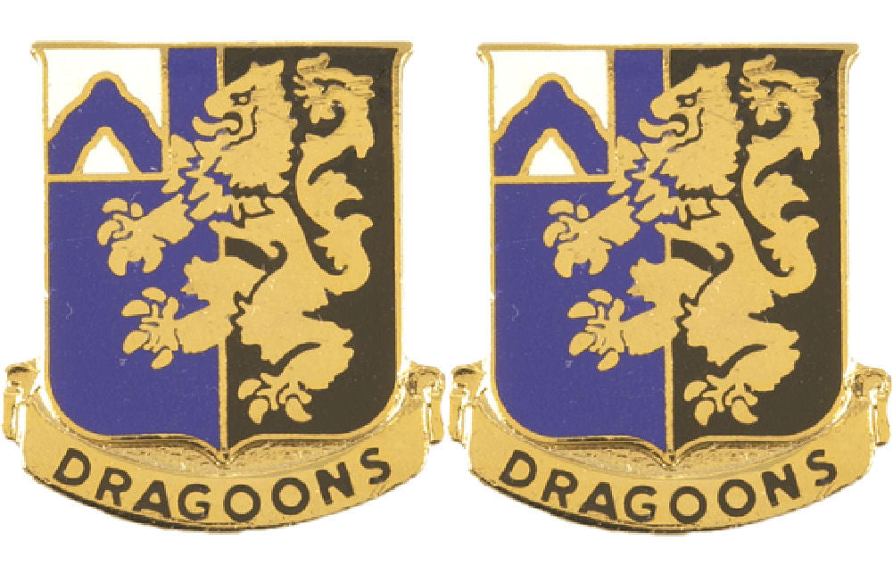 48th INFANTRY Distinctive Unit Insignia - Pair