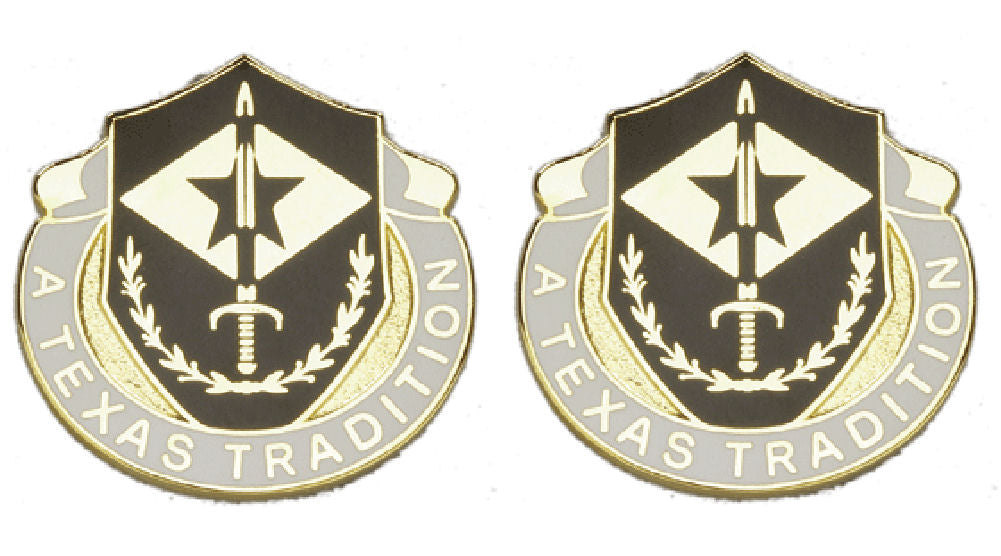 49th Finance Battalion Division Distinctive Unit Insignia - Pair