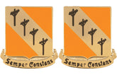 51st Signal Battalion Distinctive Unit Insignia - Pair