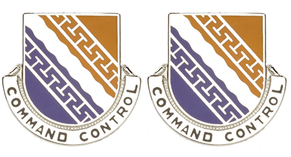 54th Signal Battalion Distinctive Unit Insignia - Pair