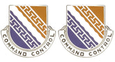 54th Signal Battalion Distinctive Unit Insignia - Pair