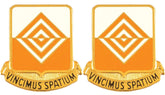 57th Signal Battalion Distinctive Unit Insignia - Pair