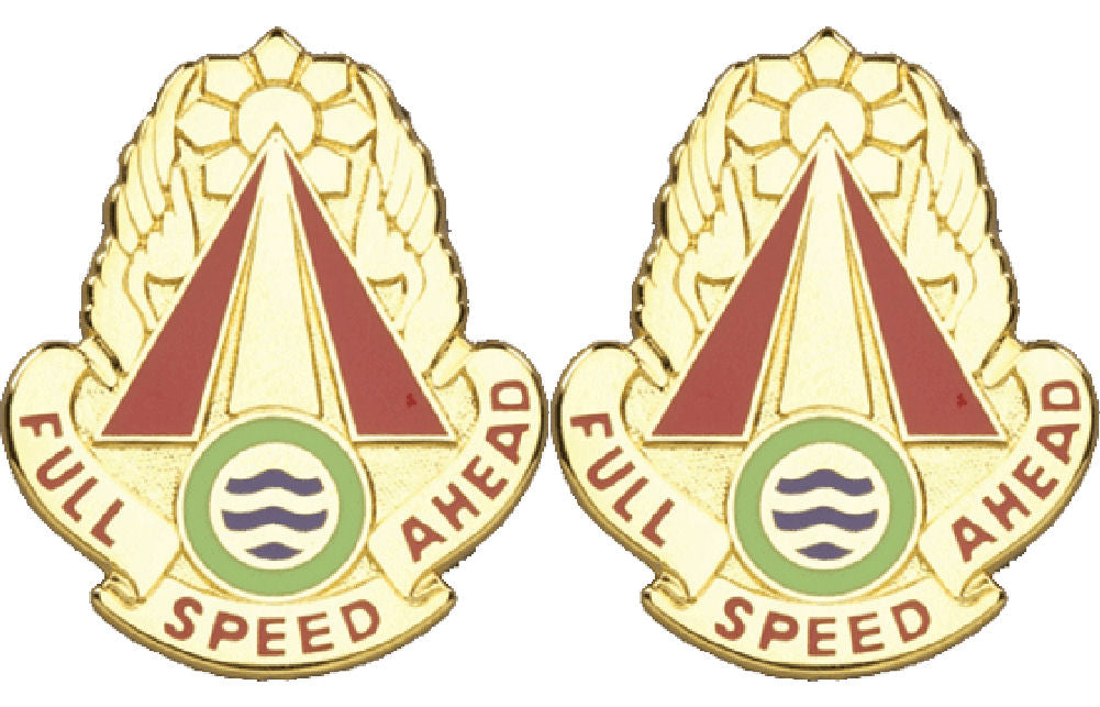 71st Transportation Battalion Distinctive Unit Insignia - Pair