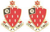 78th Field Artillery Distinctive Unit Insignia - Pair