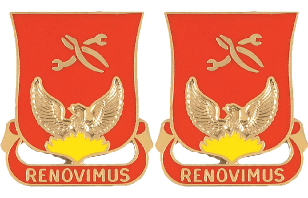 80th Ordnance Battalion Distinctive Unit Insignia - Pair