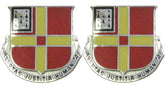 81st Field Artillery Distinctive Unit Insignia - Pair