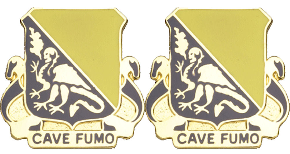 84th Chemical Battalion Distinctive Unit Insignia - Pair