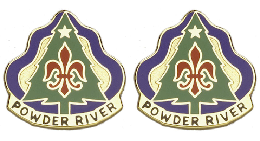 91st Division Distinctive Unit Insignia - Pair