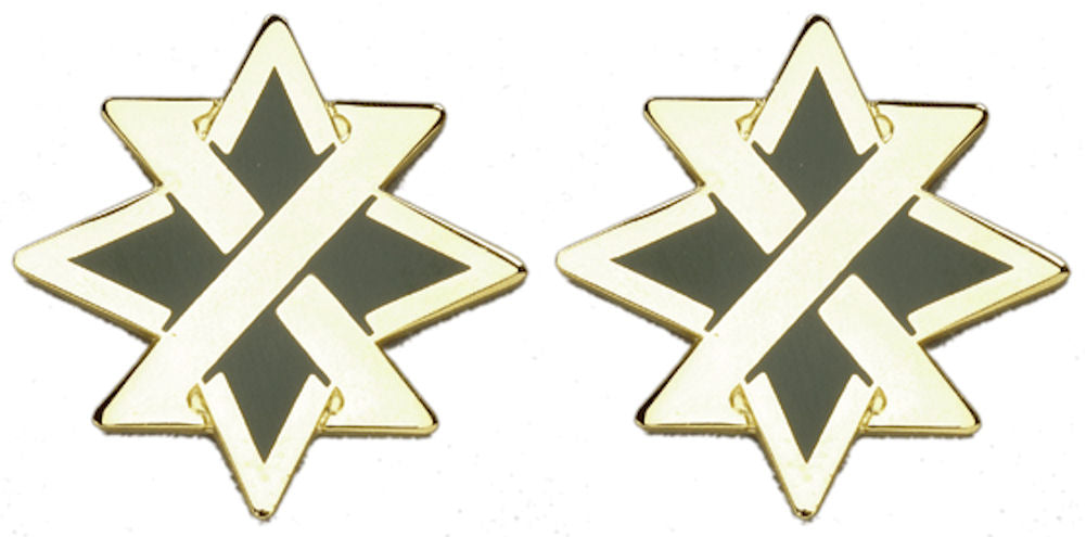 95th Military Police MP Battalion Distinctive Unit Insignia - Pair
