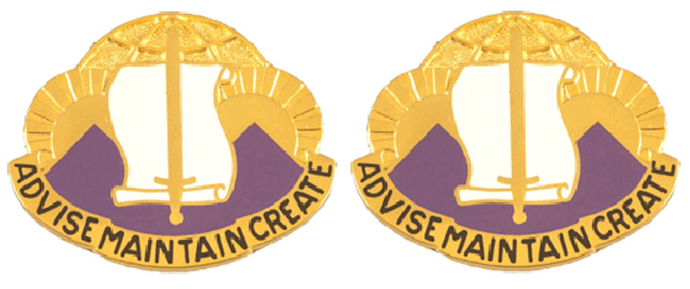 96th Civil Affairs Distinctive Unit Insignia - Pair