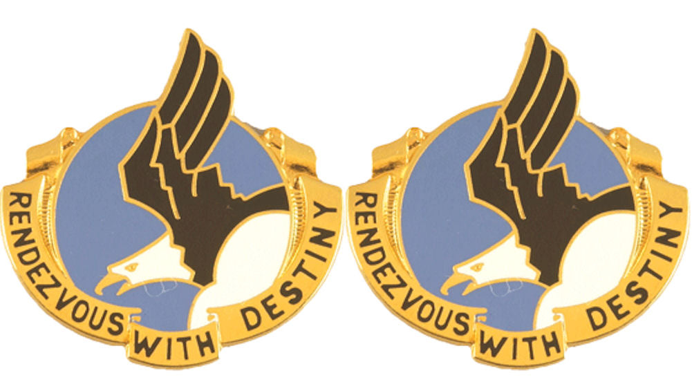101st Airborne Division Distinctive Unit Insignia - Pair - Rendezvous with Destiny