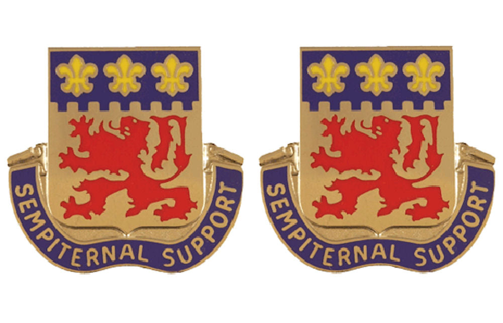 105th Engineering Group Distinctive Unit Insignia - Pair - SEMPITERNAL SUPPORT