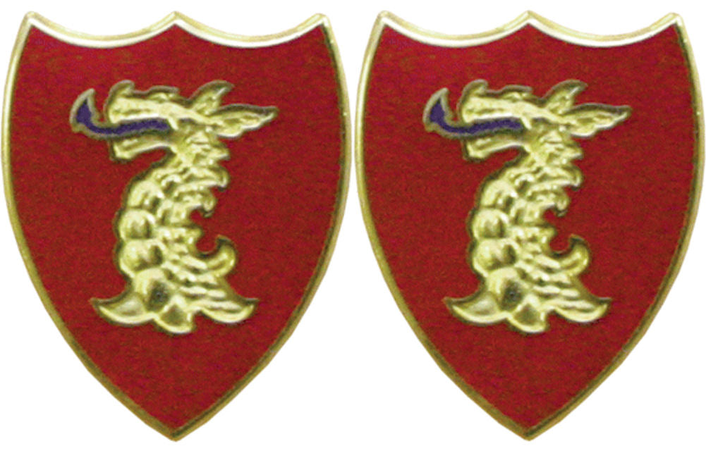 114th Field Artillery Distinctive Unit Insignia - Pair