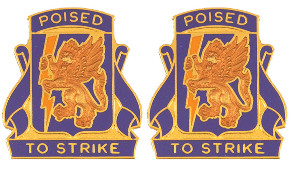 135th Aviation Distinctive Unit Insignia - Pair - POISED TO STRIKE