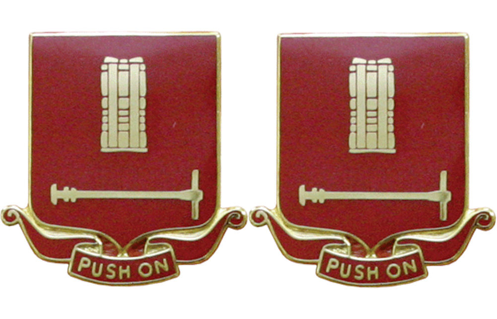 136th Field Artillery Distinctive Unit Insignia - Pair