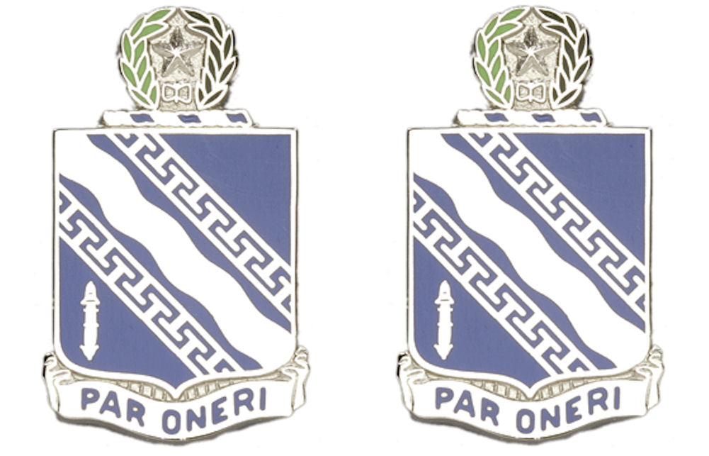 144th Infantry Texas Distinctive Unit Insignia - Pair - PAR ONERI
