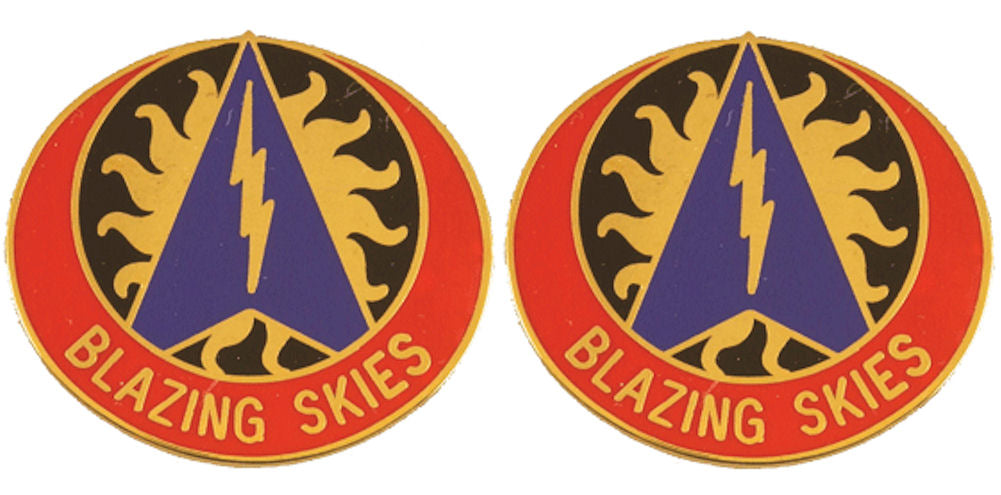 164th Air Defense Artillery Brigade Distinctive Unit Insignia - Pair