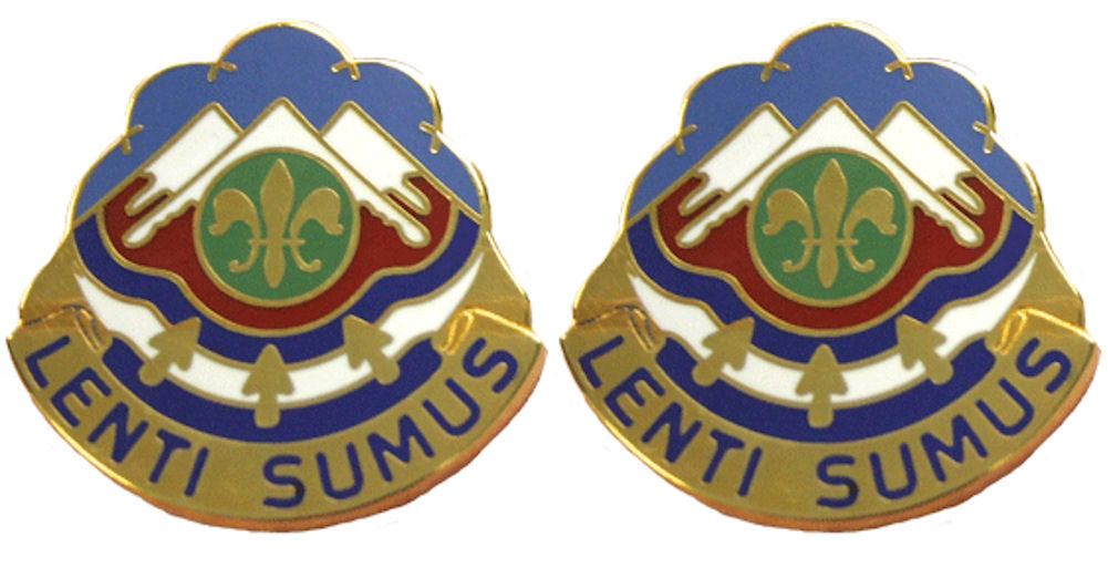 169th Field Artillery Colorado Distinctive Unit Insignia - Pair