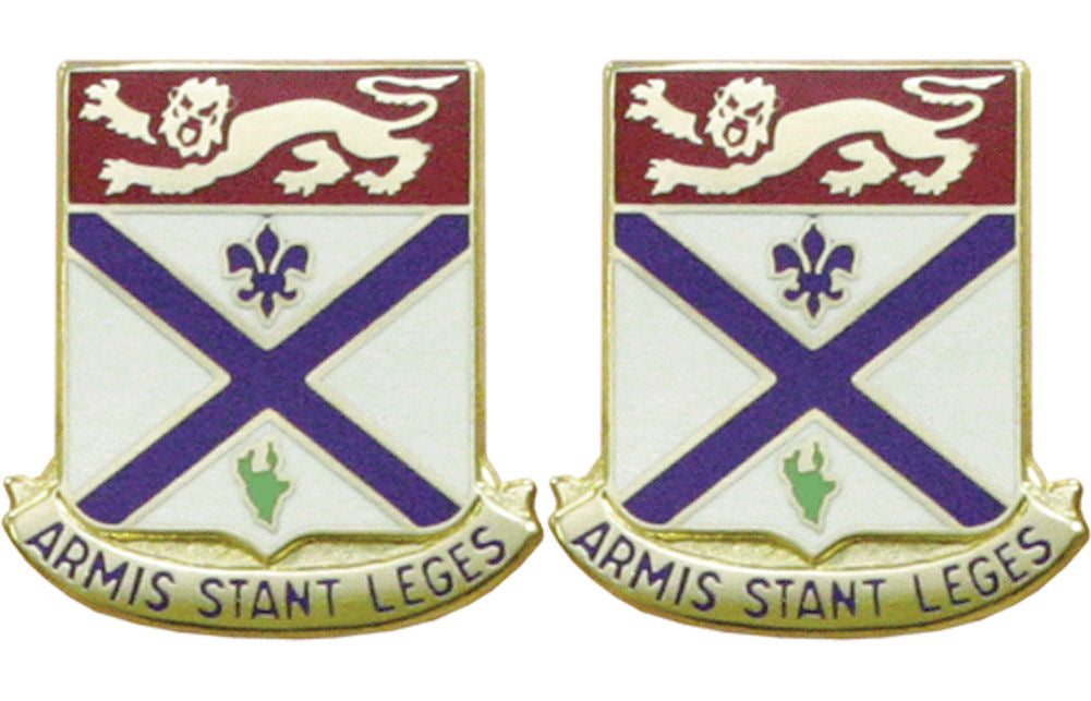 169th Regiment Colorado Distinctive Unit Insignia - Pair - ARMIS STANT LAGES