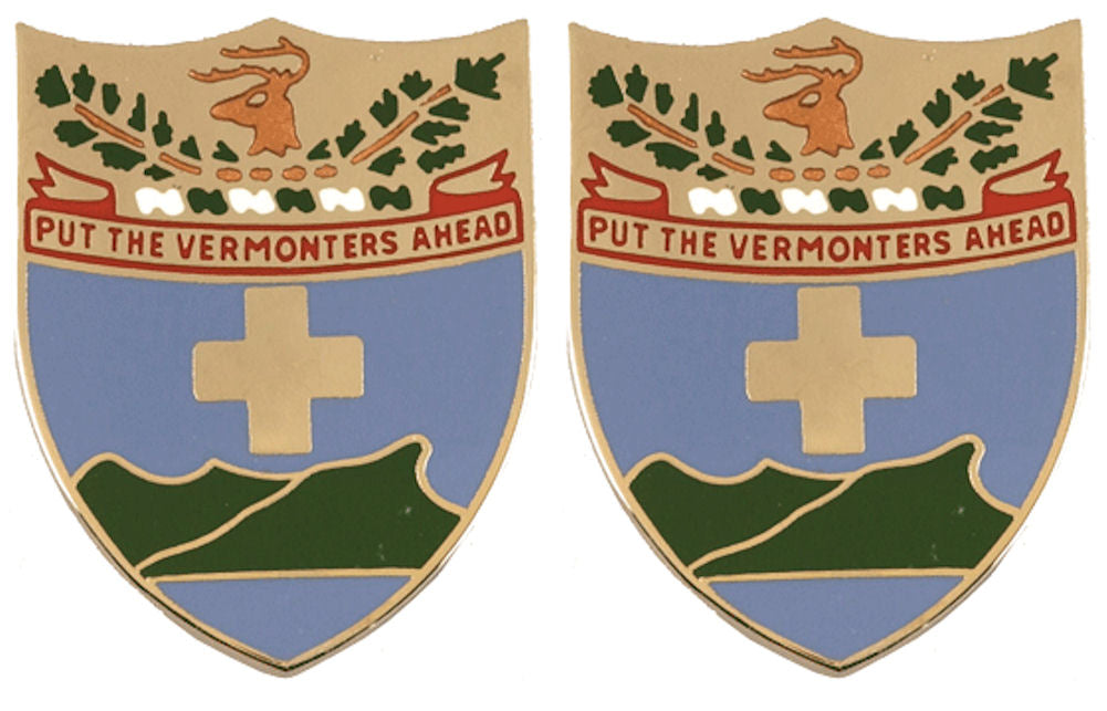 172nd Armor Battalion Distinctive Unit Insignia - Pair