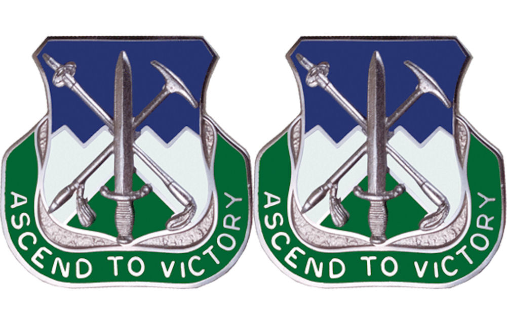 172nd Infantry Regiment Distinctive Unit Insignia - Pair