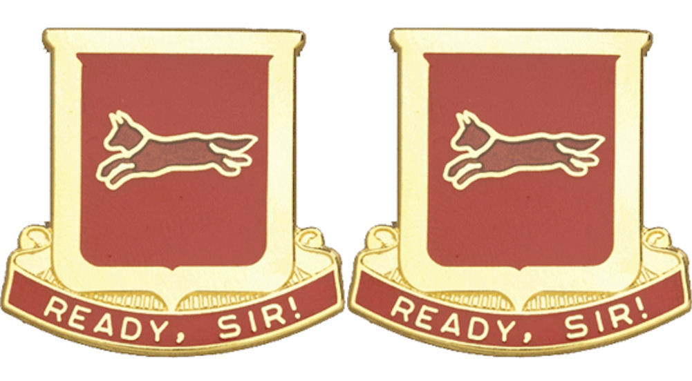 178th Engineering Battalion Distinctive Unit Insignia - Pair - READY SIR