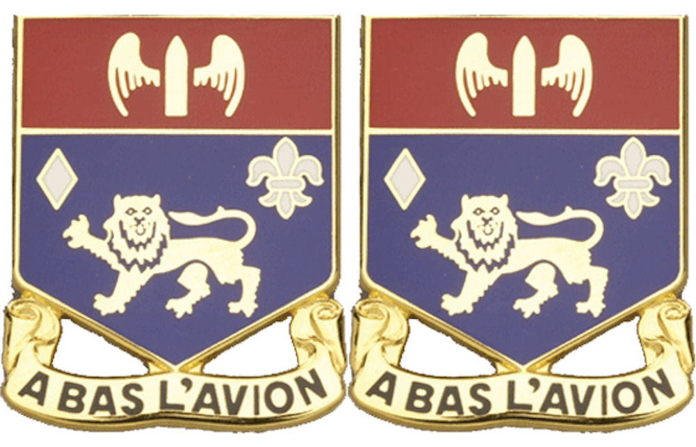 197th Field Artillery Distinctive Unit Insignia - Pair