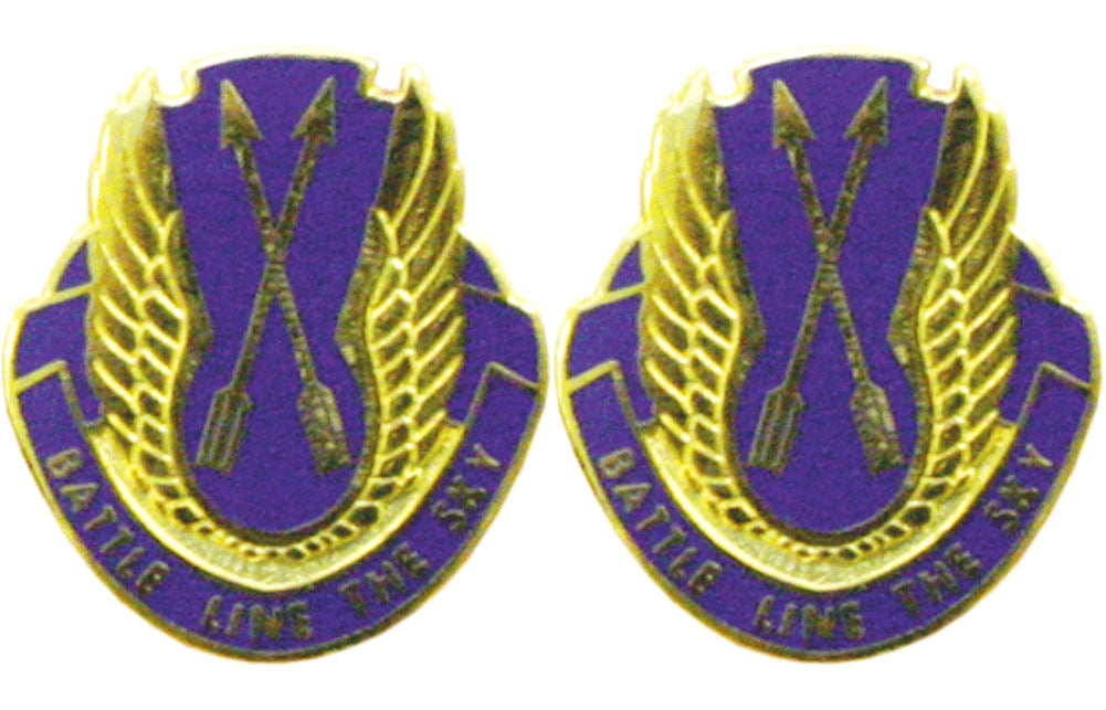 210th Aviation Distinctive Unit Insignia - Pair - BATTLE LINE THE SKY