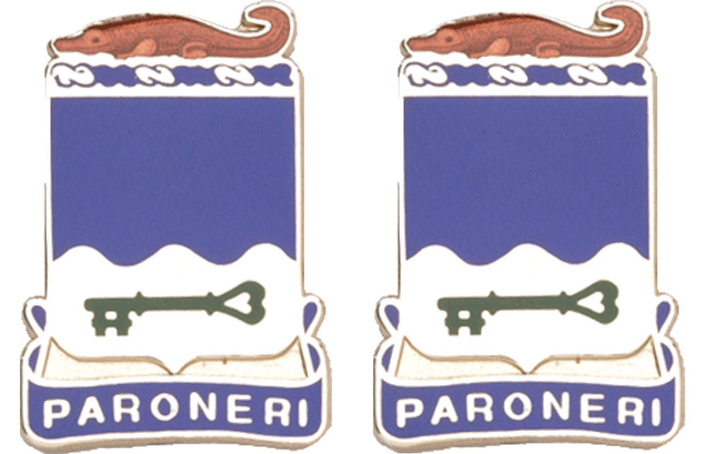 211th REGT ARNG FL Distinctive Unit Insignia - Pair - PARONERI