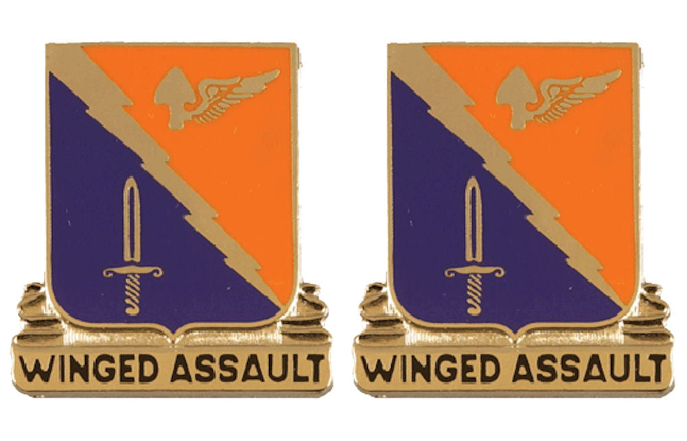 229th AVIATIONN BATTALION Distinctive Unit Insignia - Pair