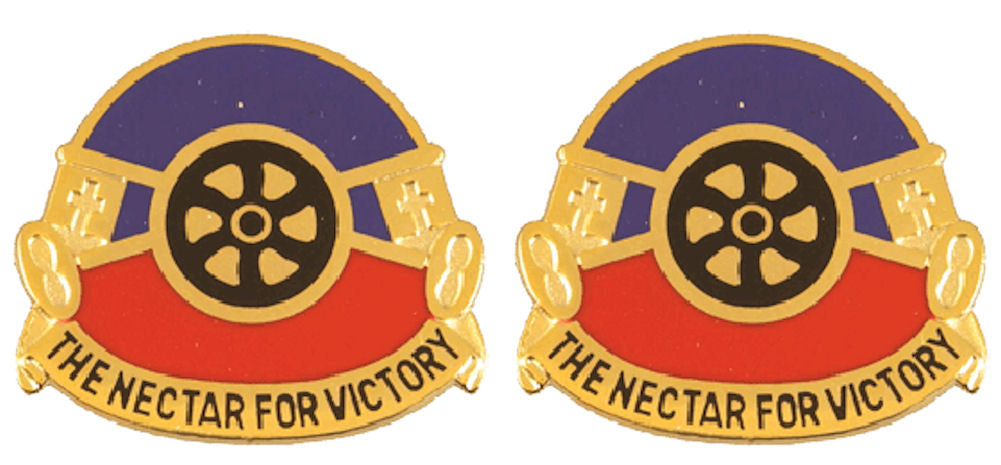 260th QUARTERMASTER Distinctive Unit Insignia - Pair