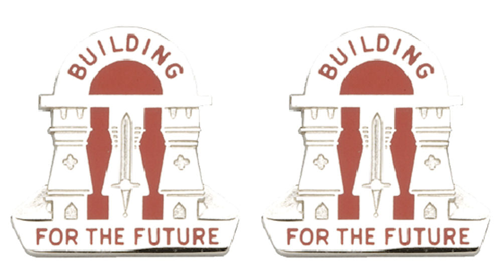 265th ENGINEER GP Distinctive Unit Insignia - Pair