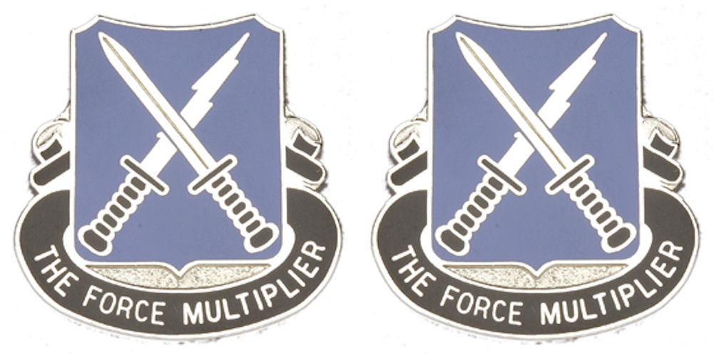 301st MILITARY INTELLIGENCE BATALLTION Distinctive Unit Insignia - Pair