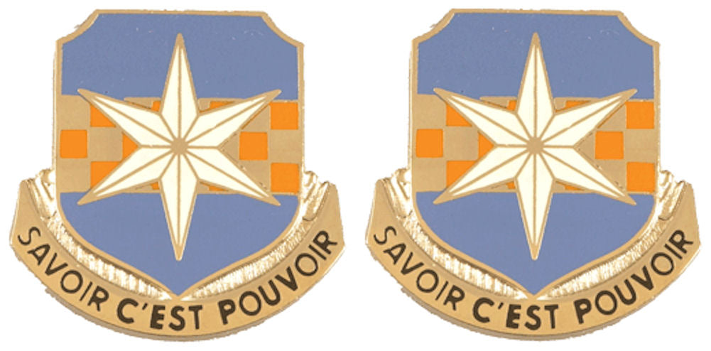 313th MILITARY INTELLIGENCE BATTALION Distinctive Unit Insignia - Pair