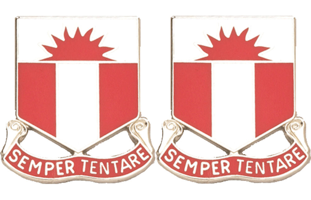 321st ENGINEER BATTALION Distinctive Unit Insignia - Pair