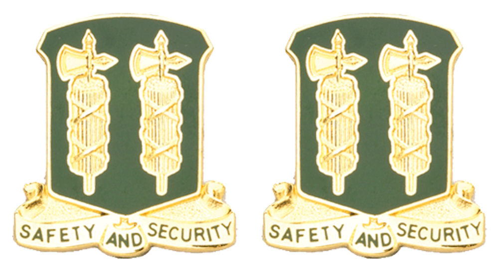 327th MP BATTALION Distinctive Unit Insignia - Pair