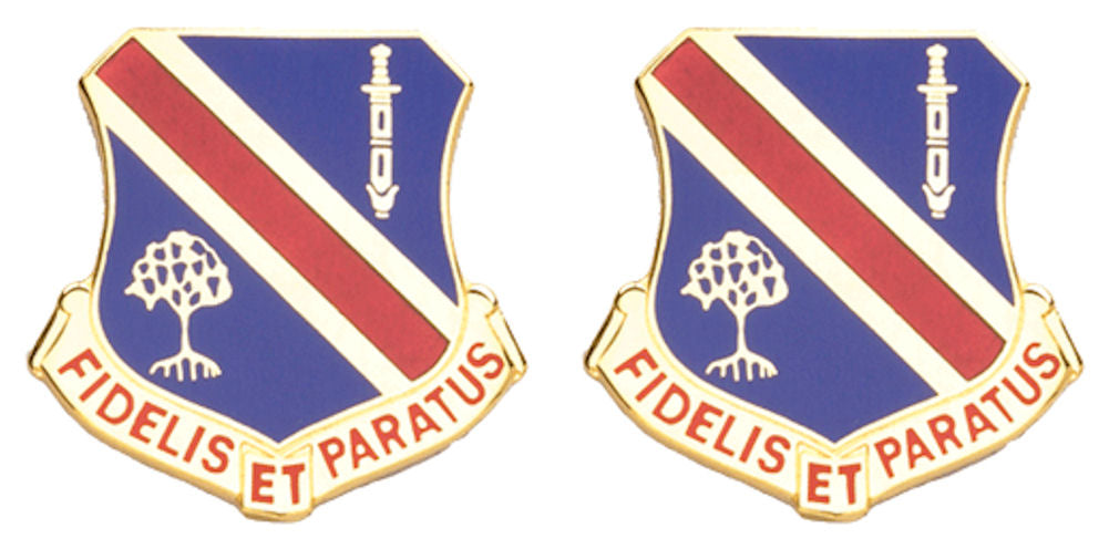 372nd MAINTENANCE COMPANY Distinctive Unit Insignia - Pair