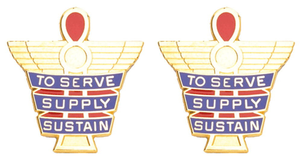 378th SUPPORT BATTALION Distinctive Unit Insignia - Pair