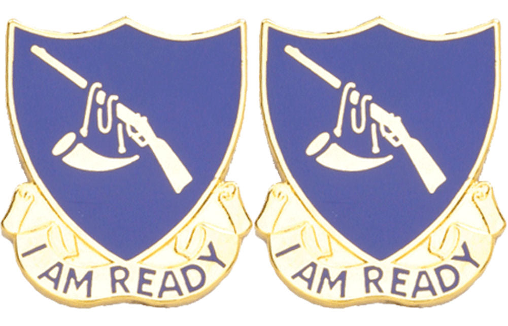 399th REGIMENT AIT USAR Distinctive Unit Insignia - Pair
