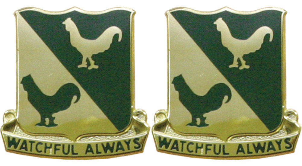 400th MP BATTALION Distinctive Unit Insignia - Pair