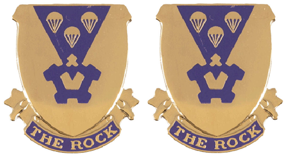 503rd INFANTRY Distinctive Unit Insignia - Pair