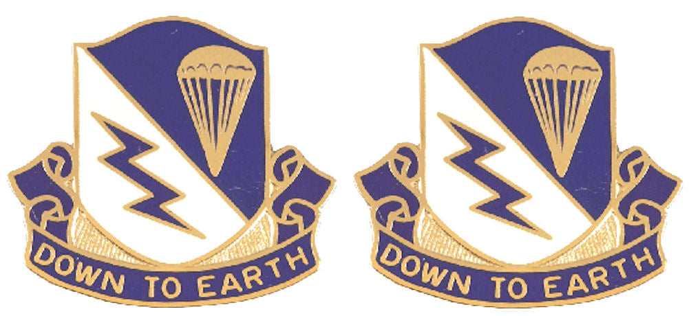 507th INFANTRY Distinctive Unit Insignia - Pair