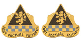 525th MILITARY INTELLIGENCE BRIGADE Distinctive Unit Insignia - Pair