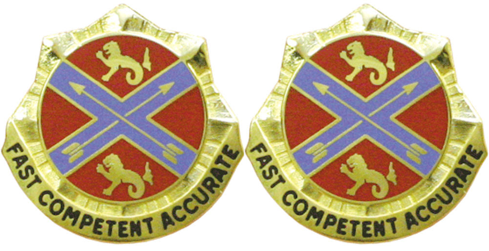 631st FA BRIGADE Distinctive Unit Insignia - Pair