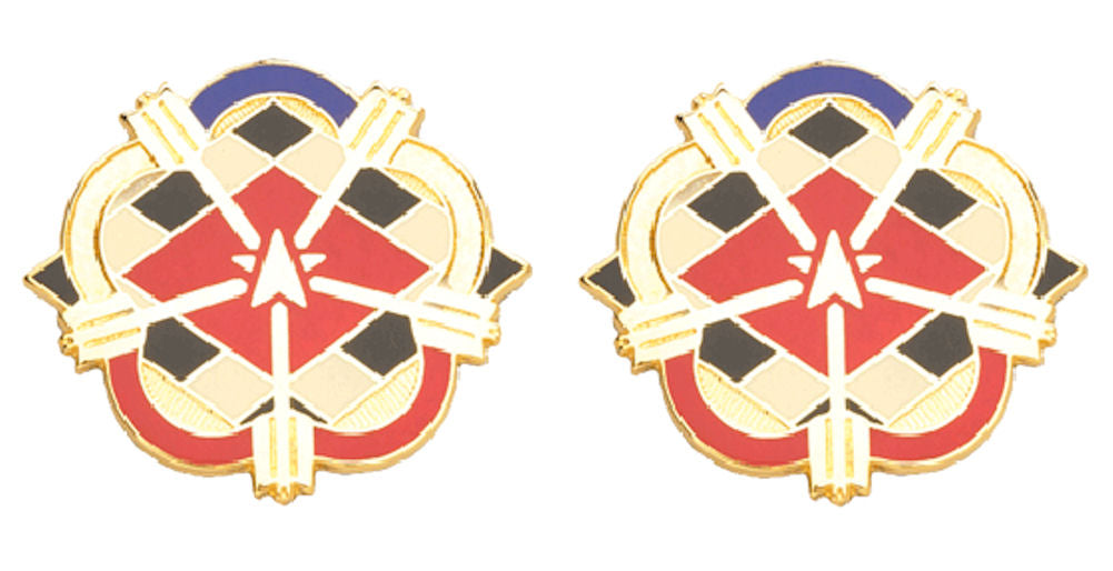 633rd SUPPORT GROUP Distinctive Unit Insignia - Pair